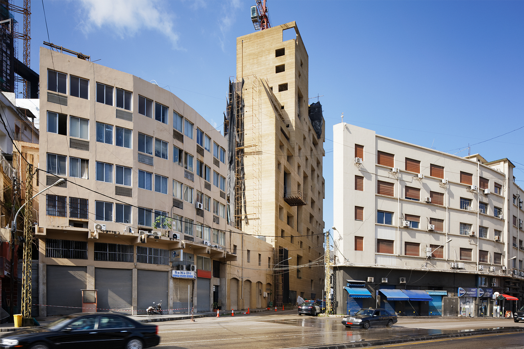 Dans le tissage urbain