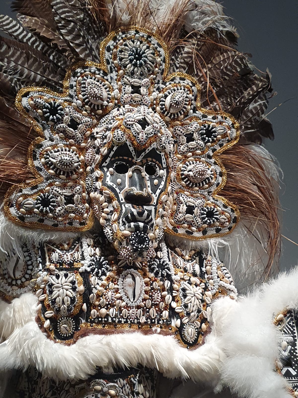 Costume du Big Chief des Mandingo Warriors
