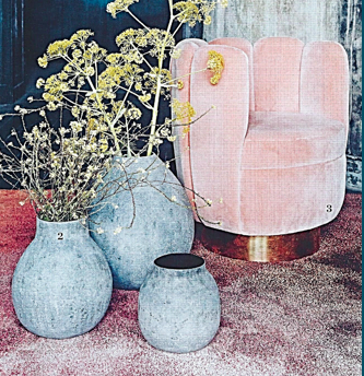 Petit fauteuil rose