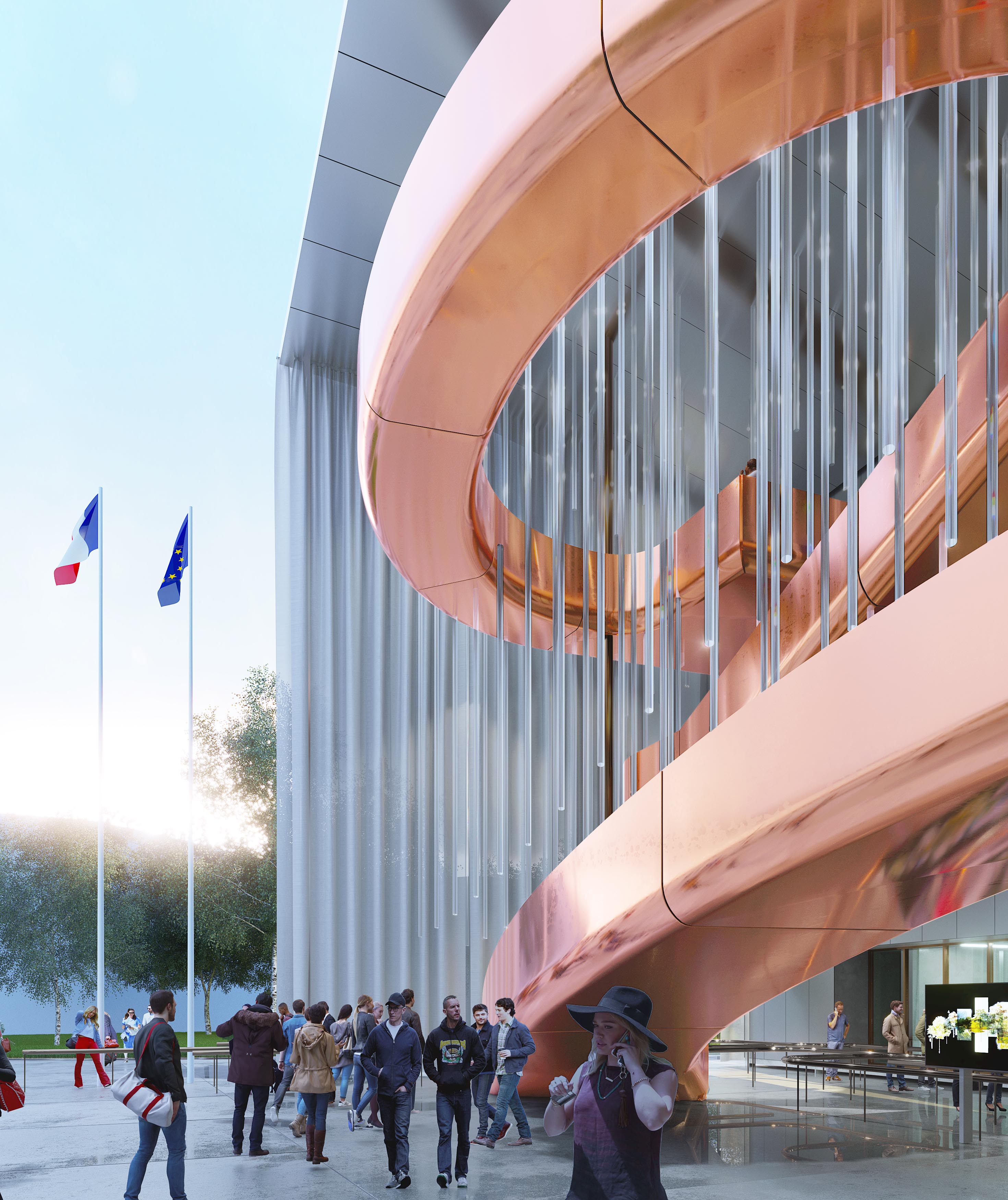 Le Pavillon Français: Entrée