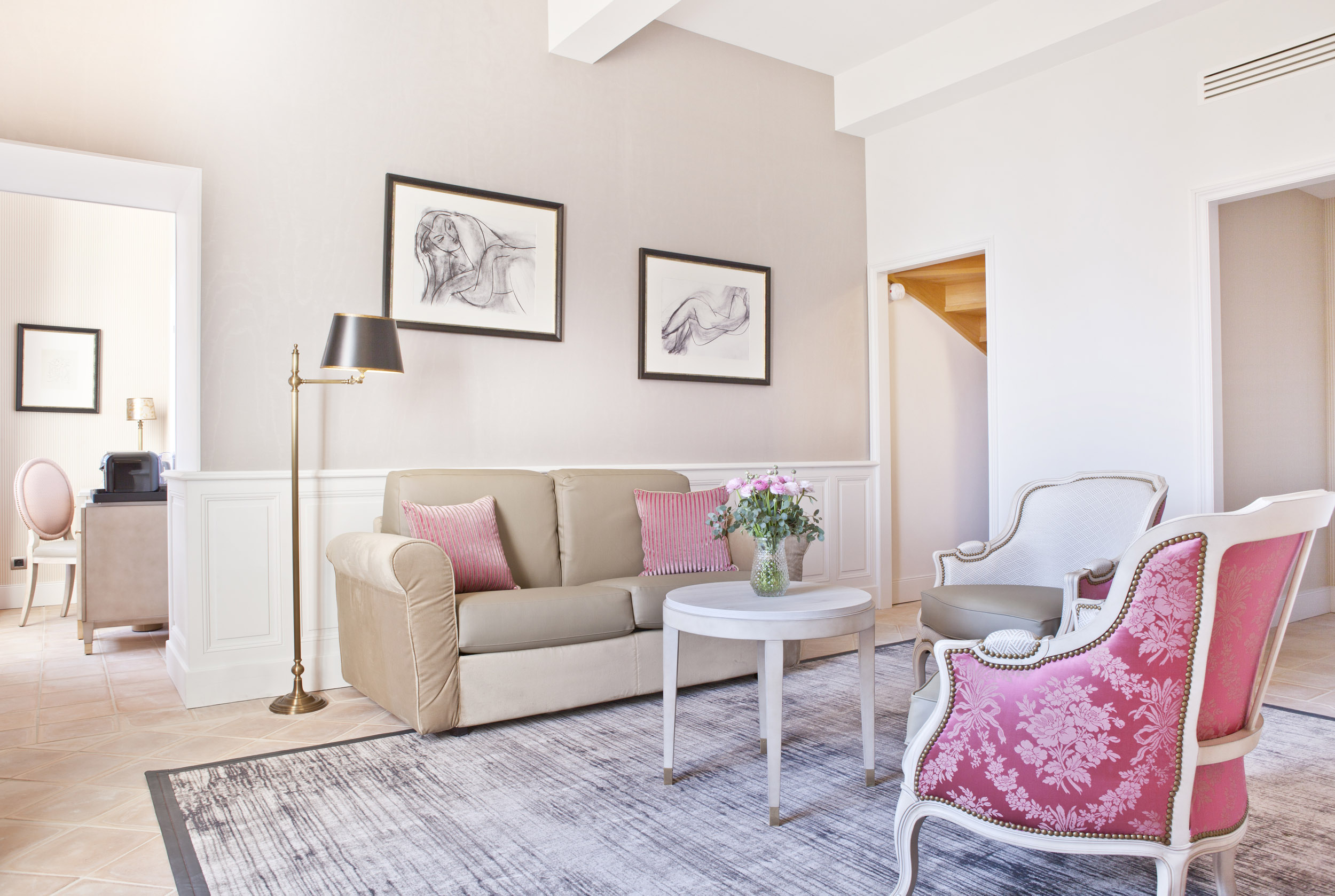 Chambre rose