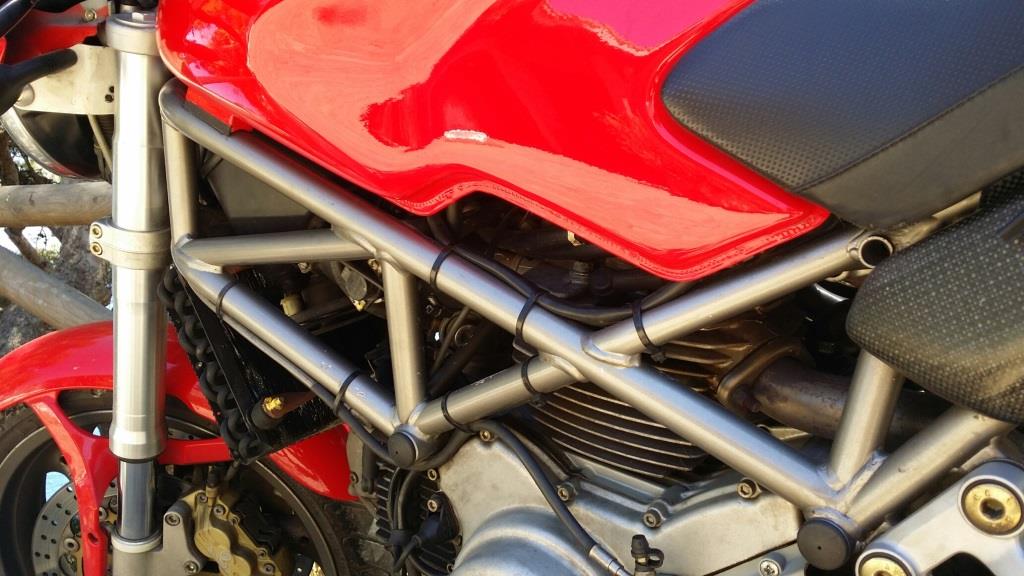 Ducati Monster qui n'a rien à cacher