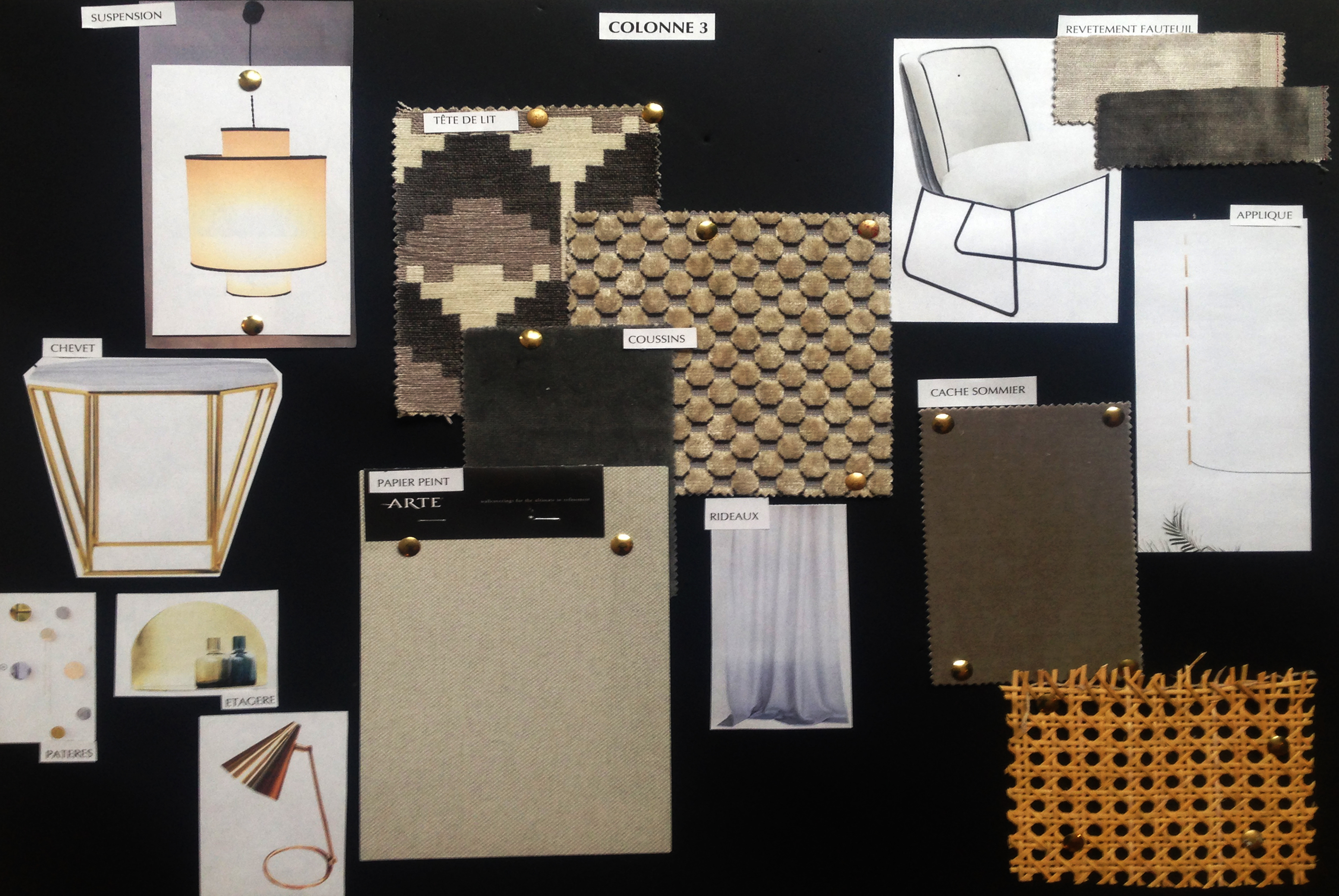 Chambre 403 Mood board