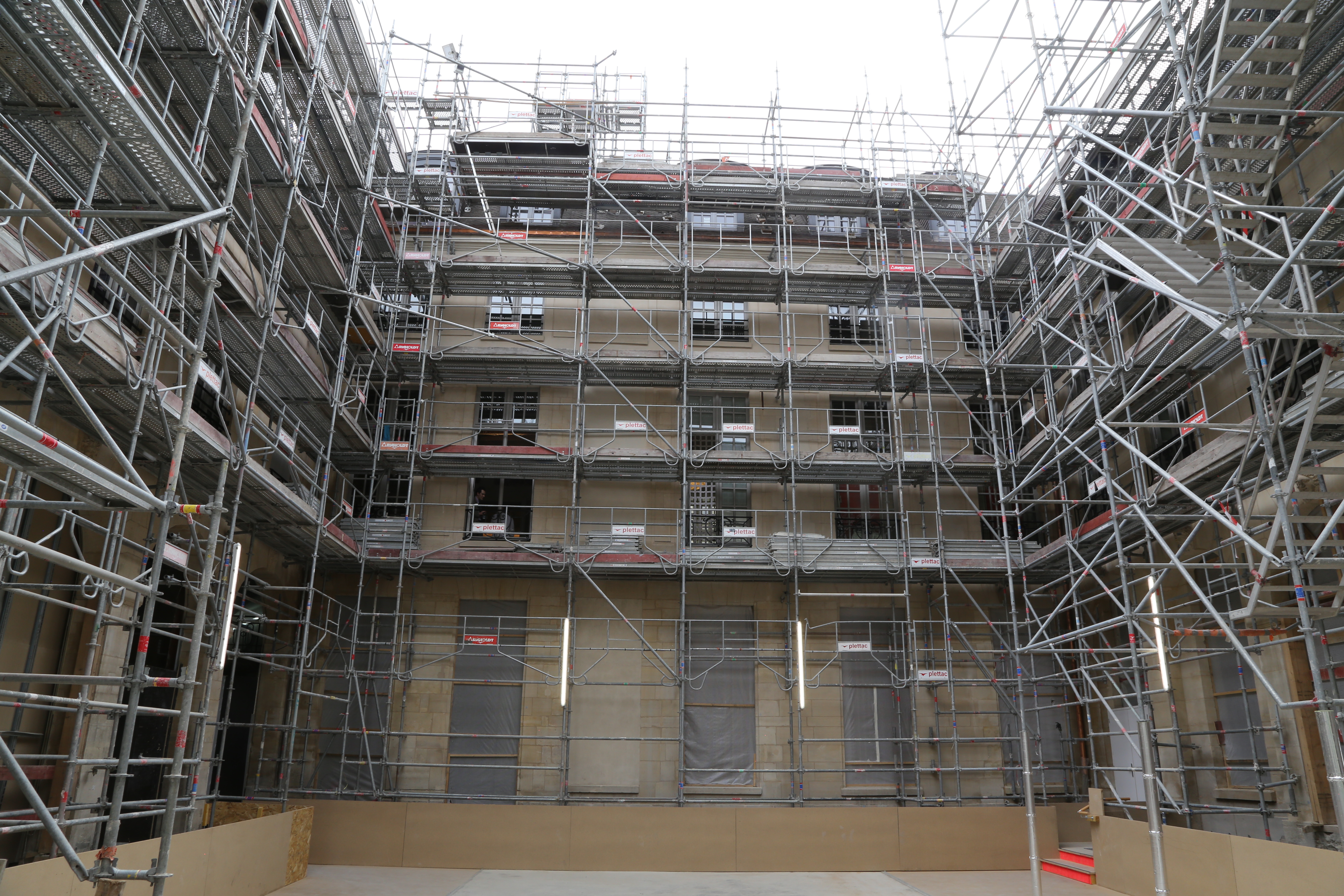 Le chantier