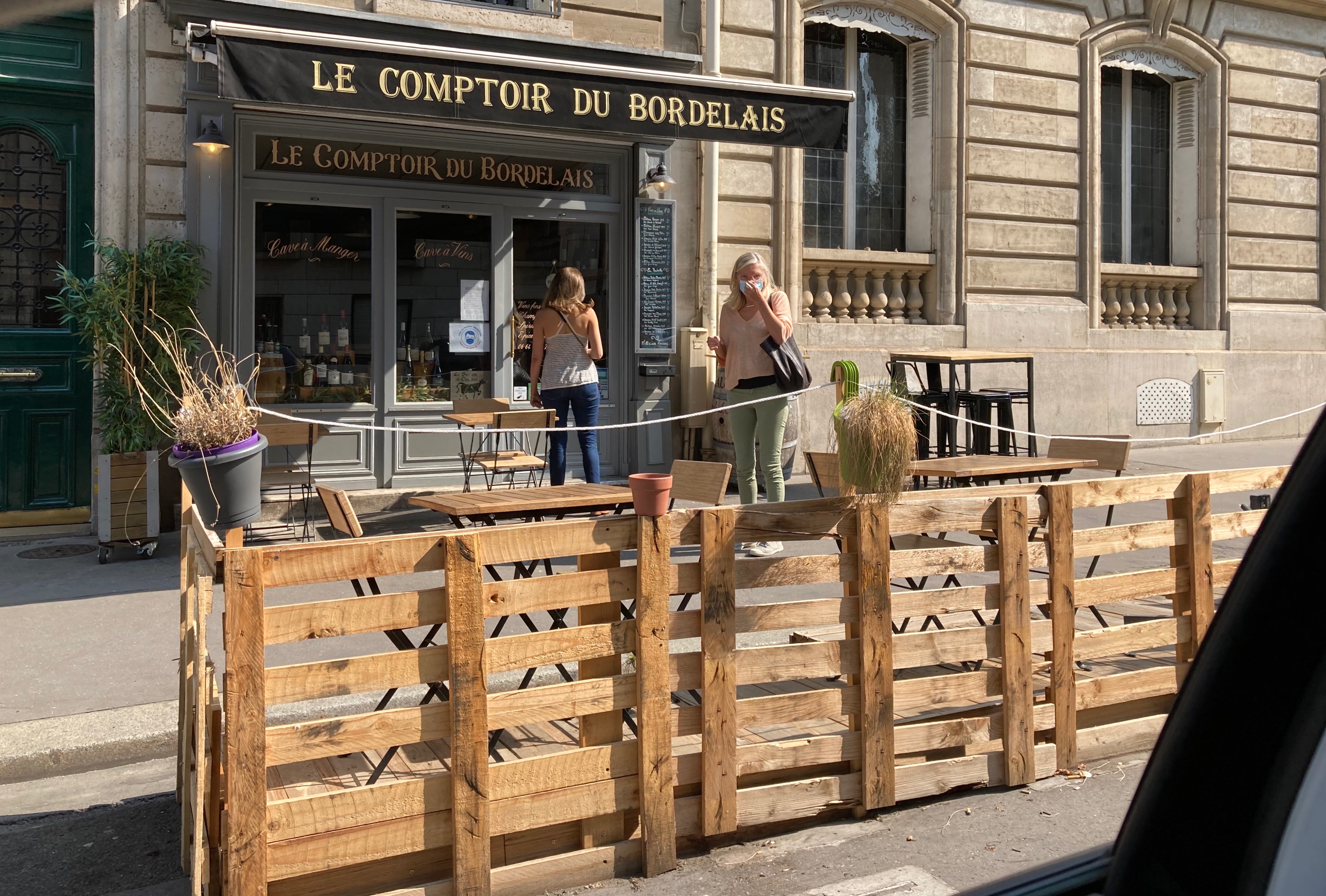 Terrasse éphémère