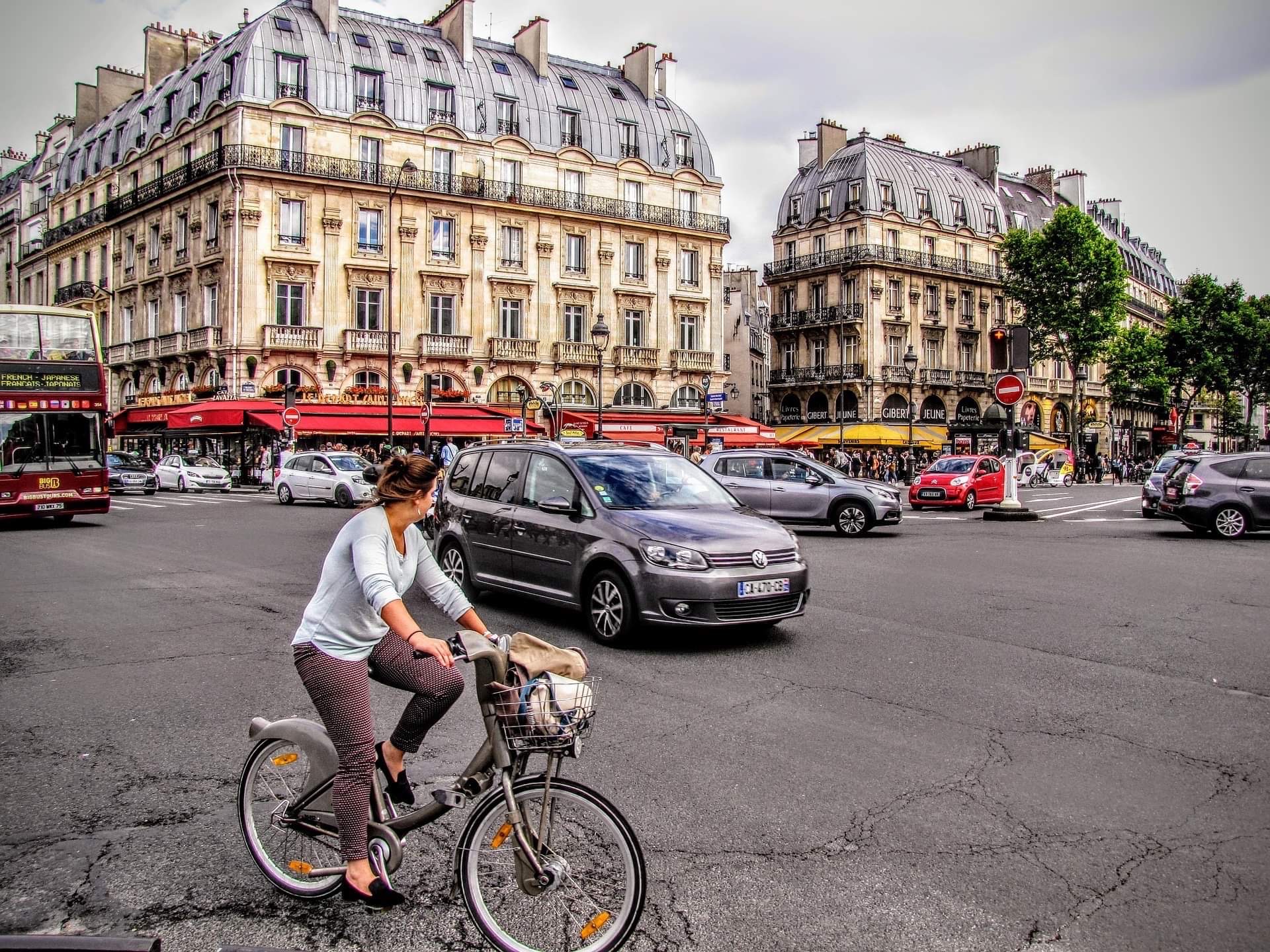 Au milieu du trafic