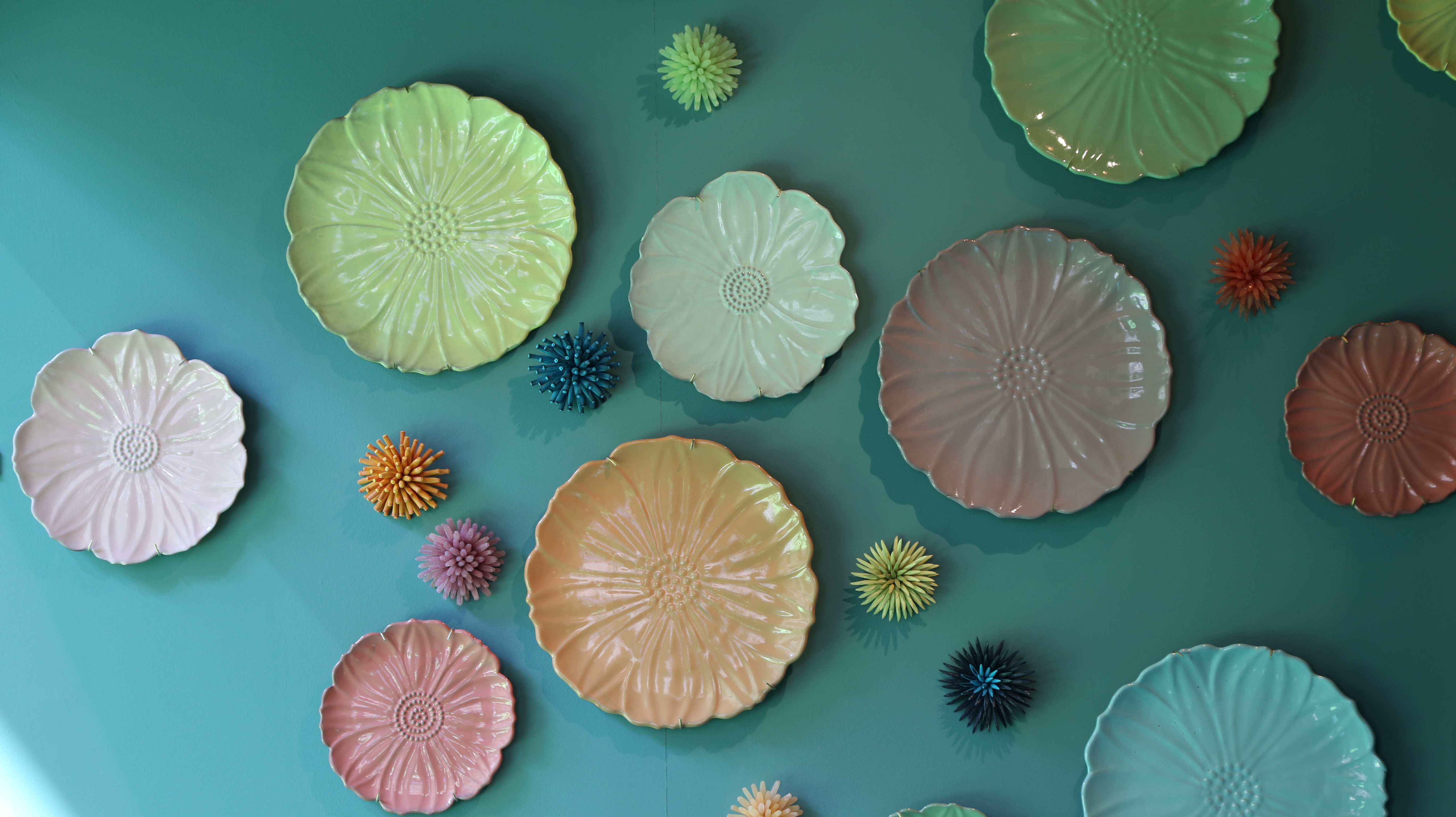 Assiettes pastels
