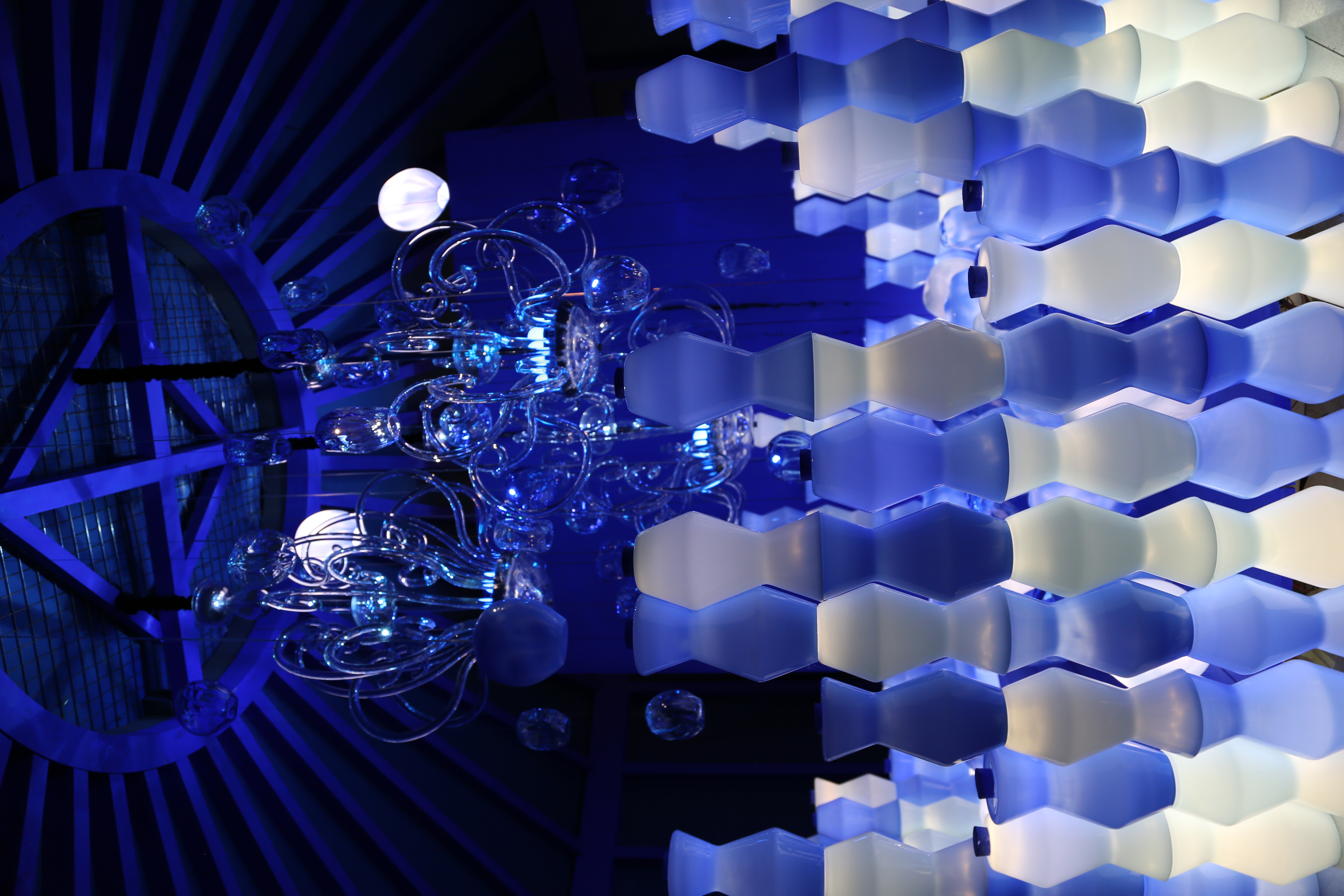 Ambiance bleue