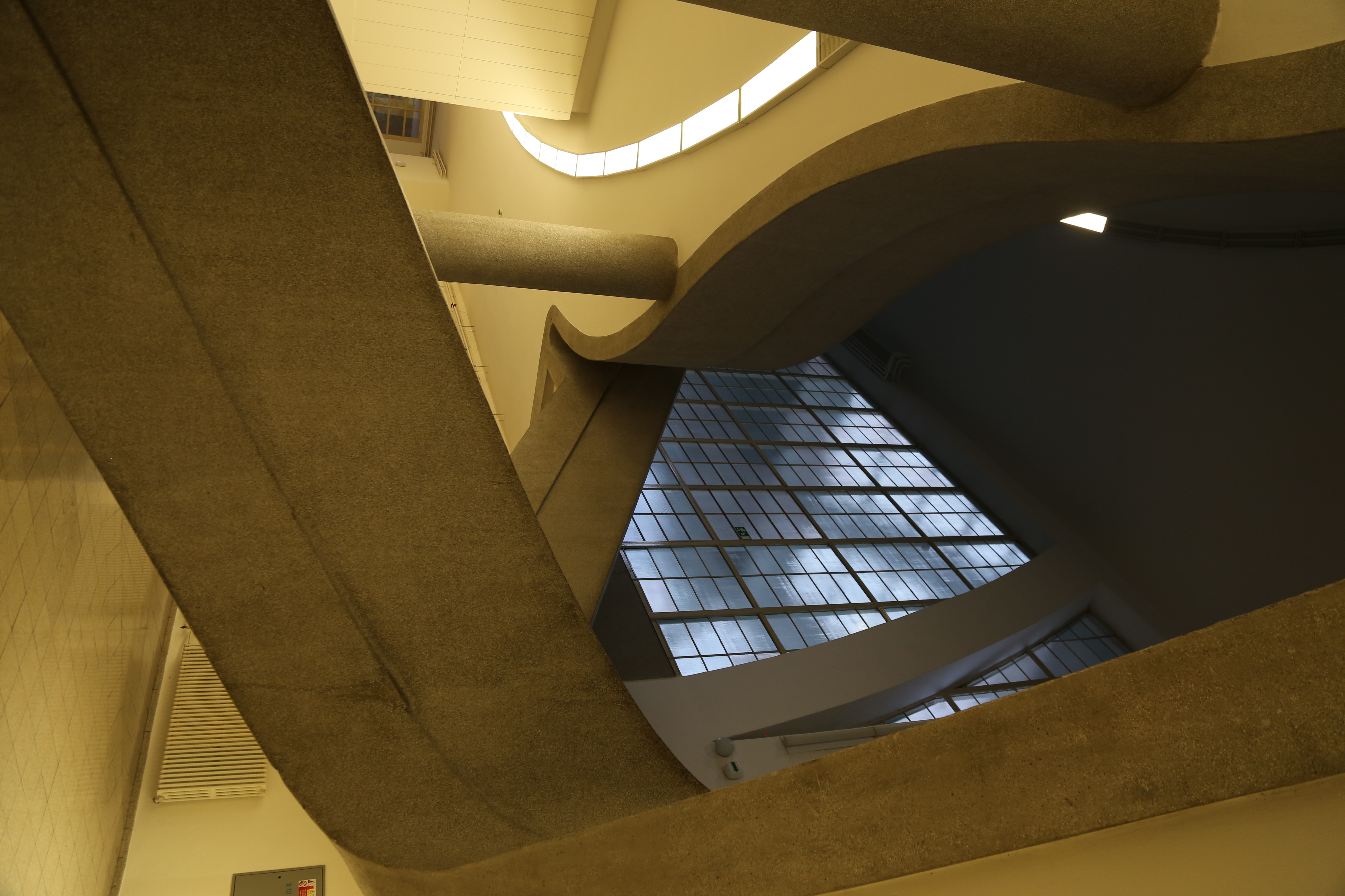 Hall A stairs