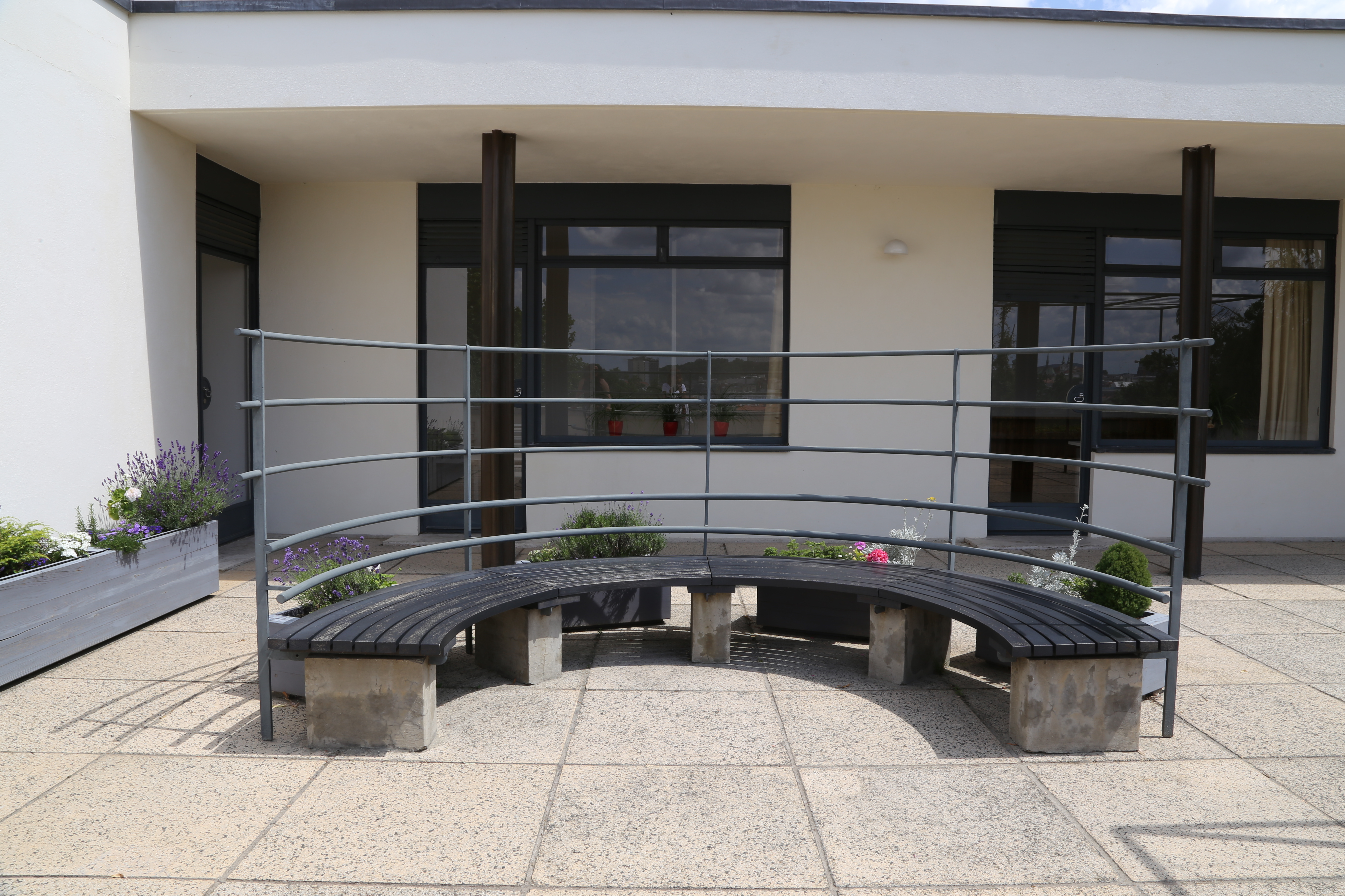 Terrasse sur chambres