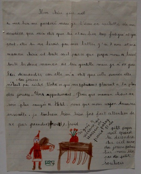 Lettre au père Noêl