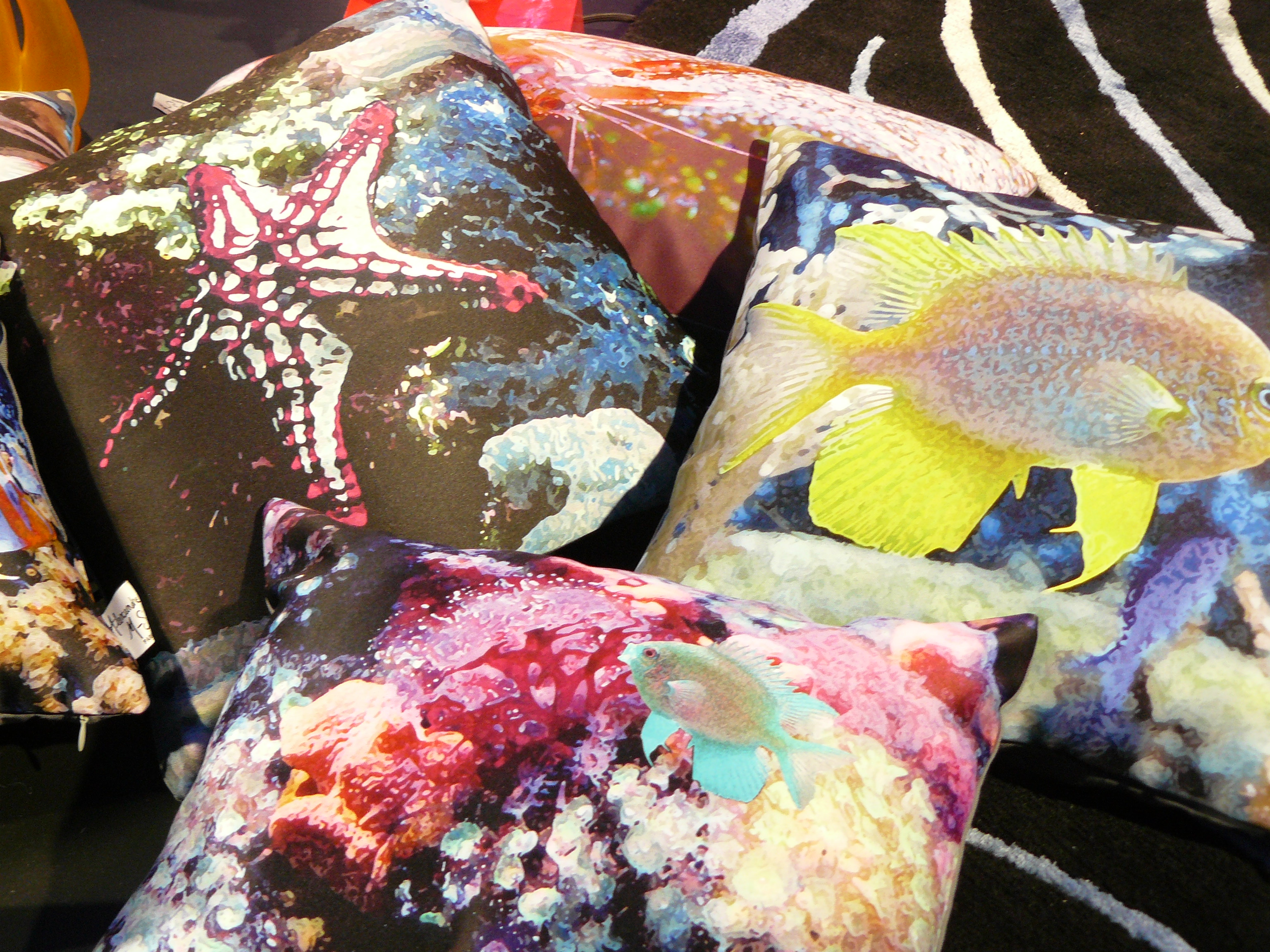 Coussins aquatiques