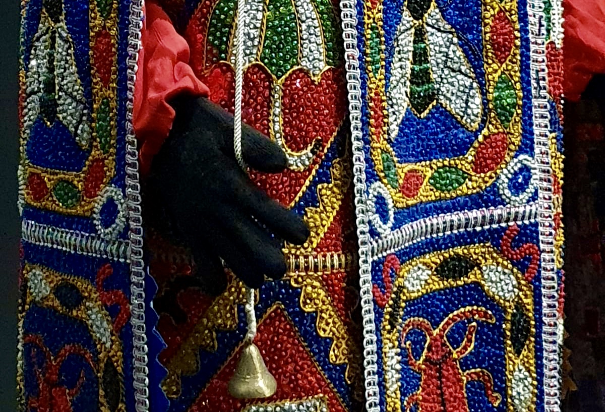Detail broderie