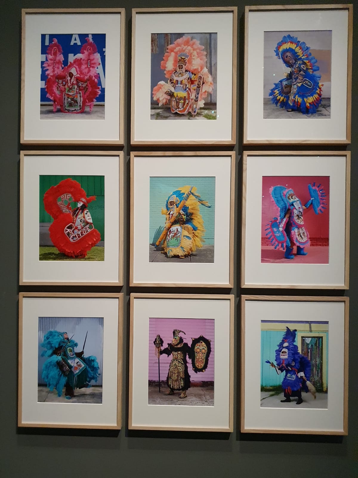 Mardi Gras indians by Charles Fréger