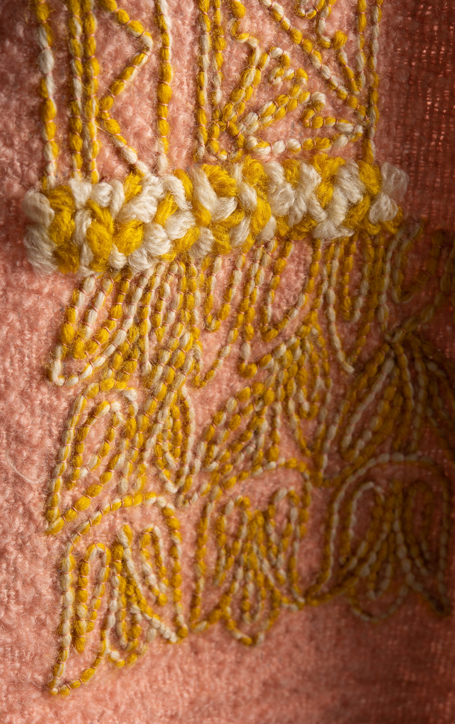 Broderie laine