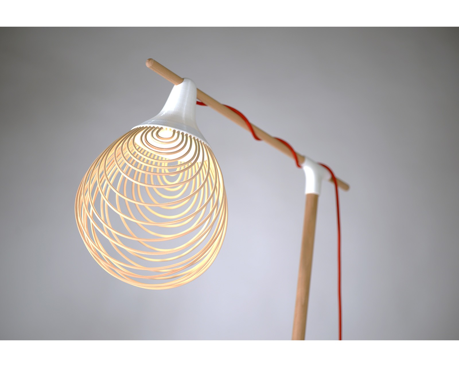 Lampe cage pour drôles d'oiseaux!