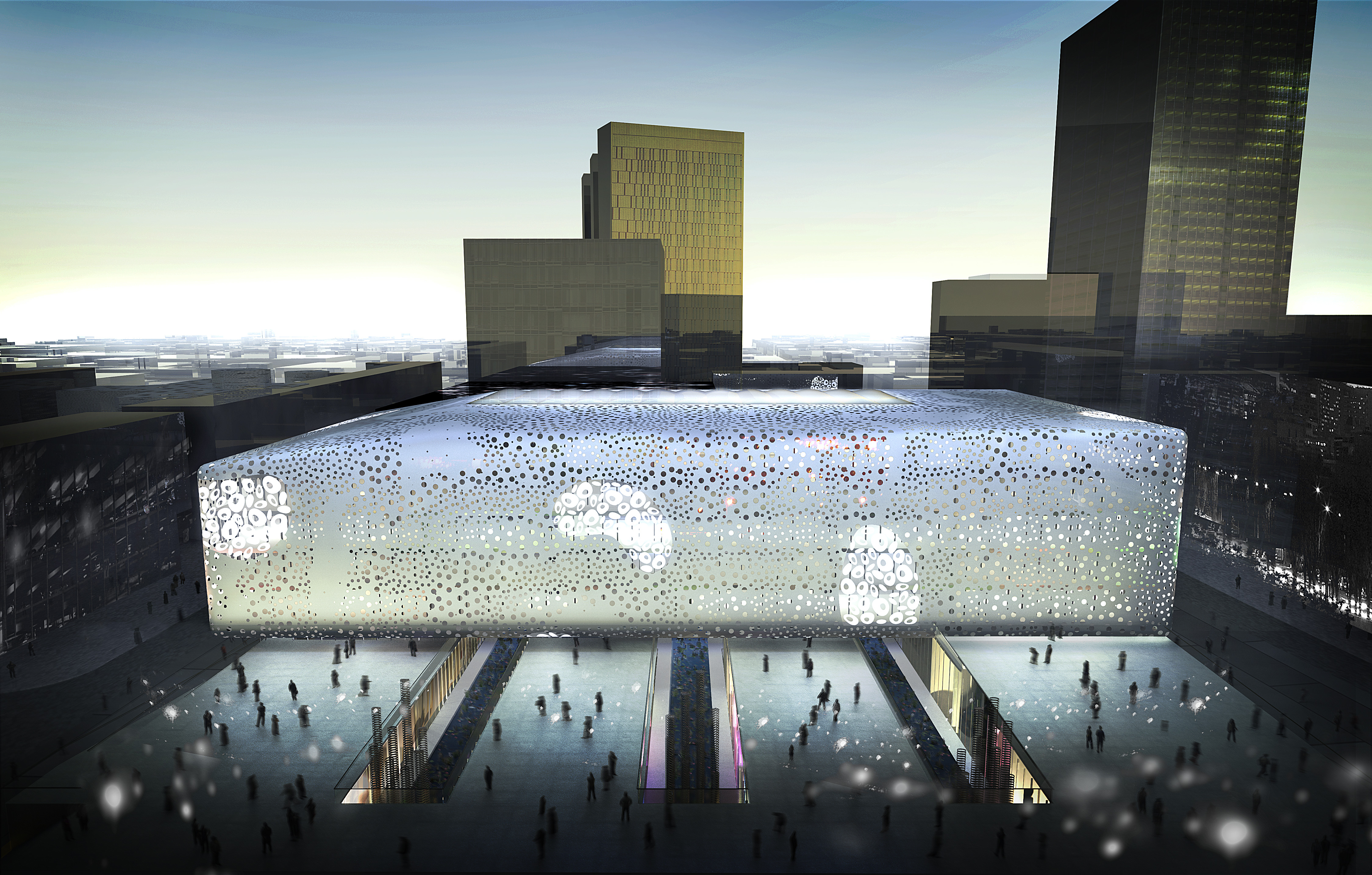 Projet Kirchberg Luxembourg
