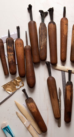 Outils fer a dorer