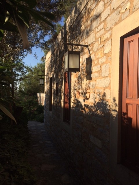 Passage vers les bungalows