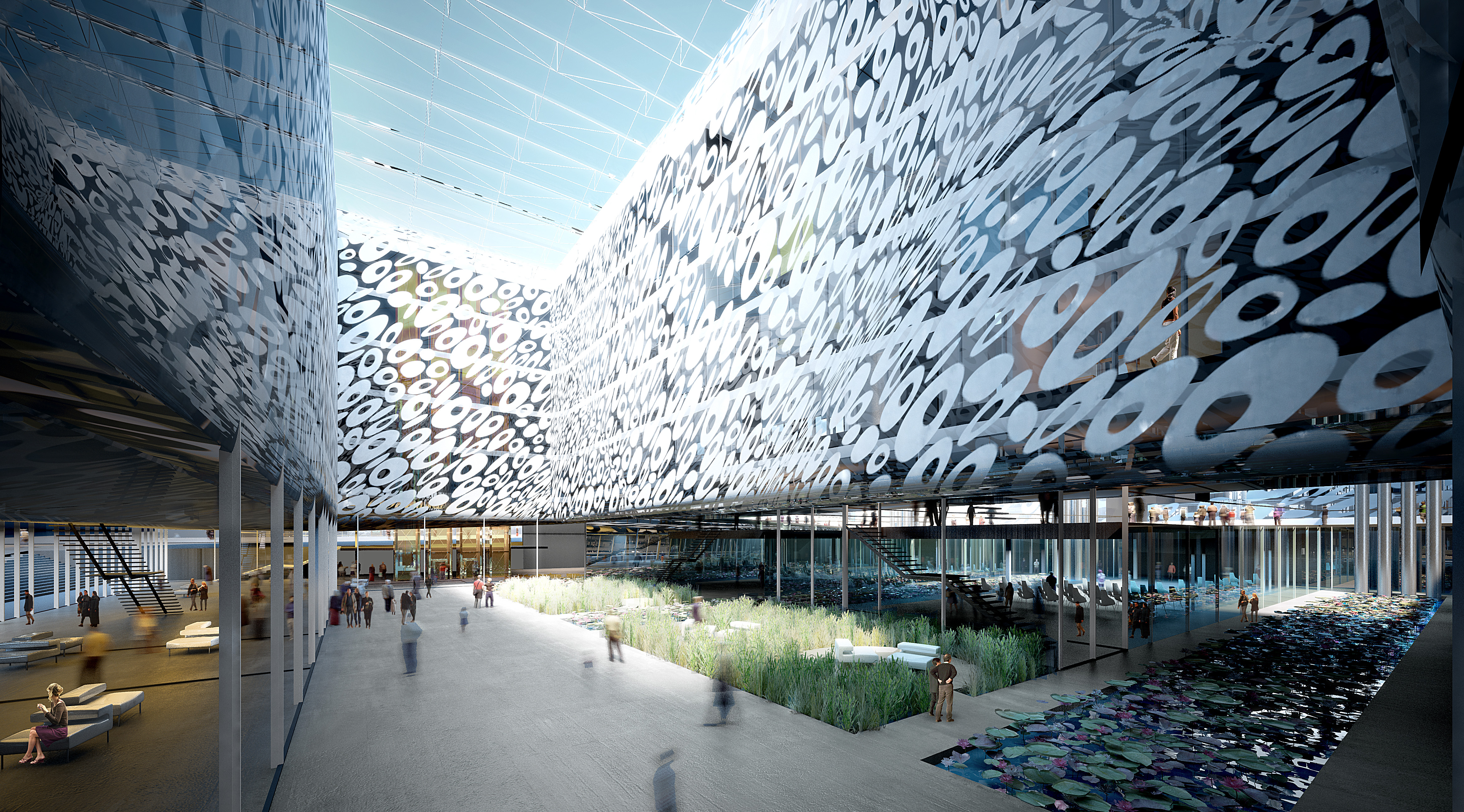 Kirchberg Luxembourg patio