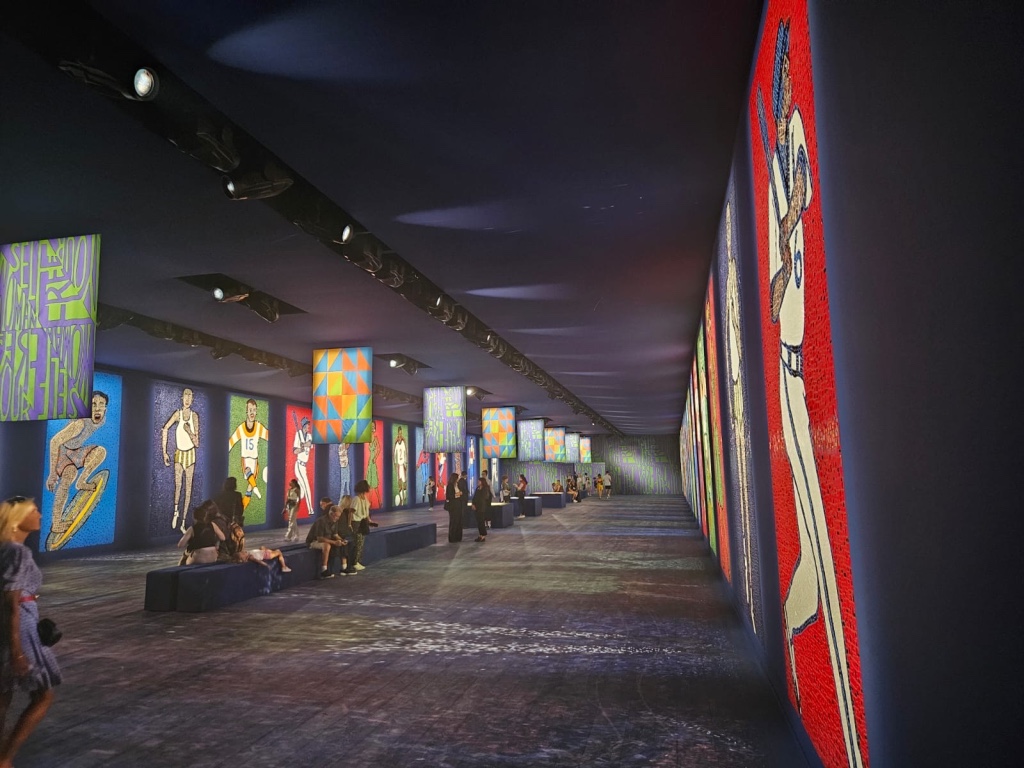 Scénographie pour defilé Dior