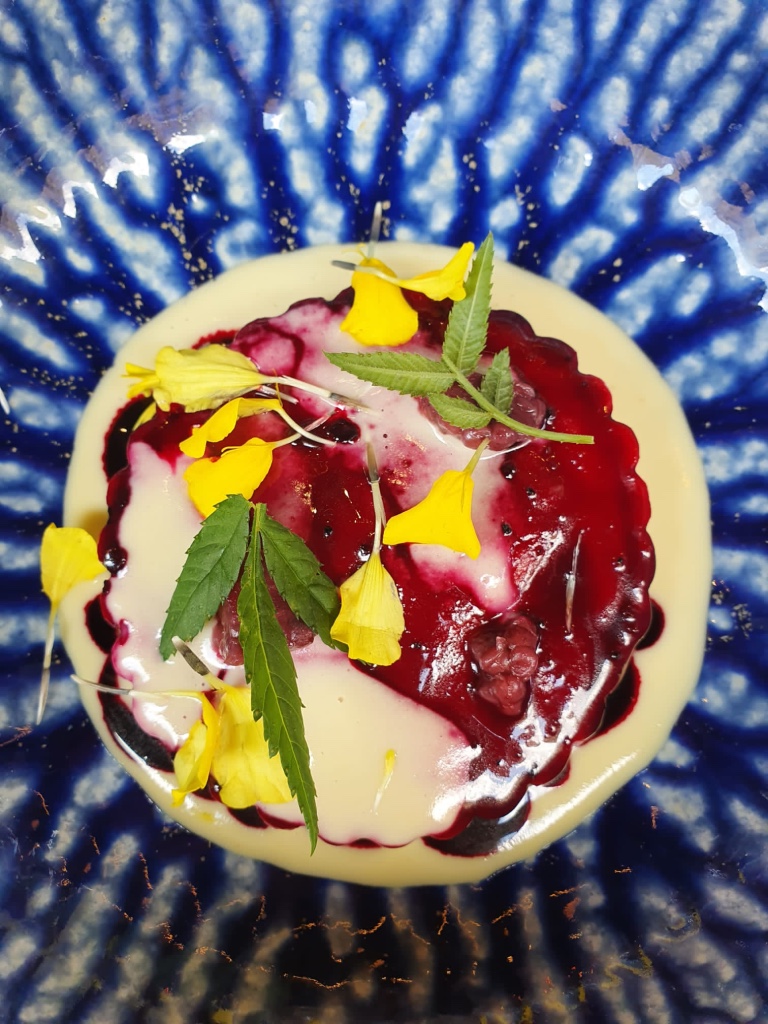 Sucré dans un dessert