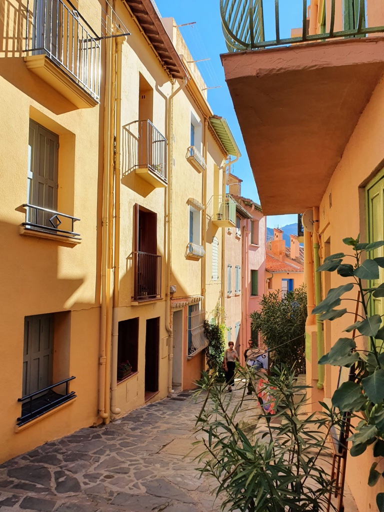 Jaune ocre des maisons